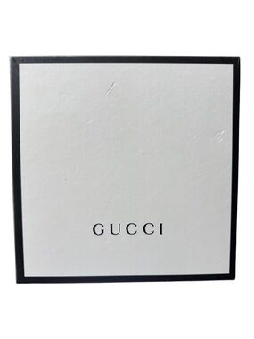 Gucci Designer 8” X 1” Square Box VGC